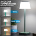 Dellonda Rechargeable Table Lamp for Home Office Restaurant RGB Colours Dellonda - UK Camping And Leisure