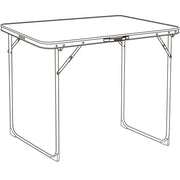 Quest Superlite Shipston Folding Folding Camping Table Quest - UK Camping And Leisure
