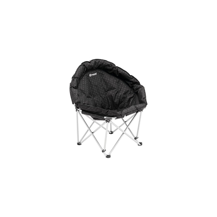 Outwell Casilda Camping Moon Chair Camping Moon Black Folding Outwell - UK Camping And Leisure