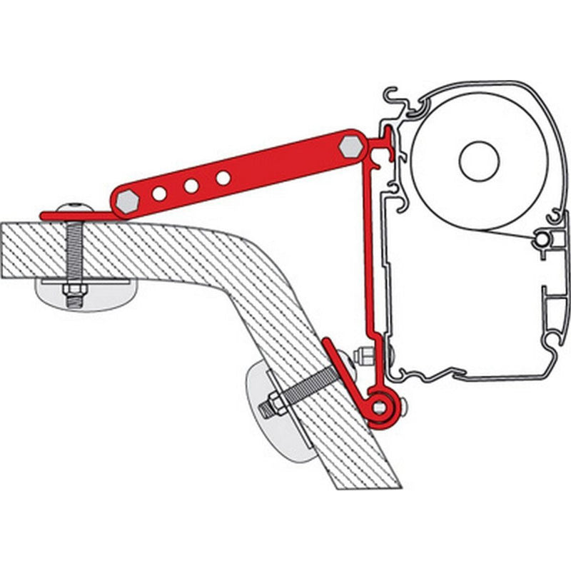 Fiamma Kit for RV Wall Adaptor Fiamma - UK Camping And Leisure