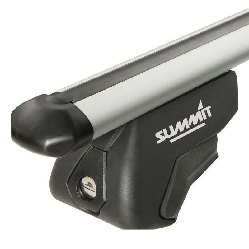 SUP-930B Premium Railing Roof Bar for Cars with Raised Running Rails, Aluminium, Set of 2 - View 7