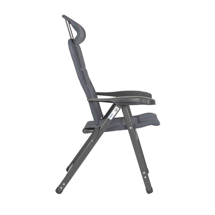 Crespo Chair AP/235 Air Deluxe Compact Grey Crespo - UK Camping And Leisure