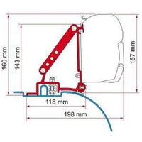 Fiamma F45 Adapter Kit Fiat Ducato Before 06/2006 98655-680