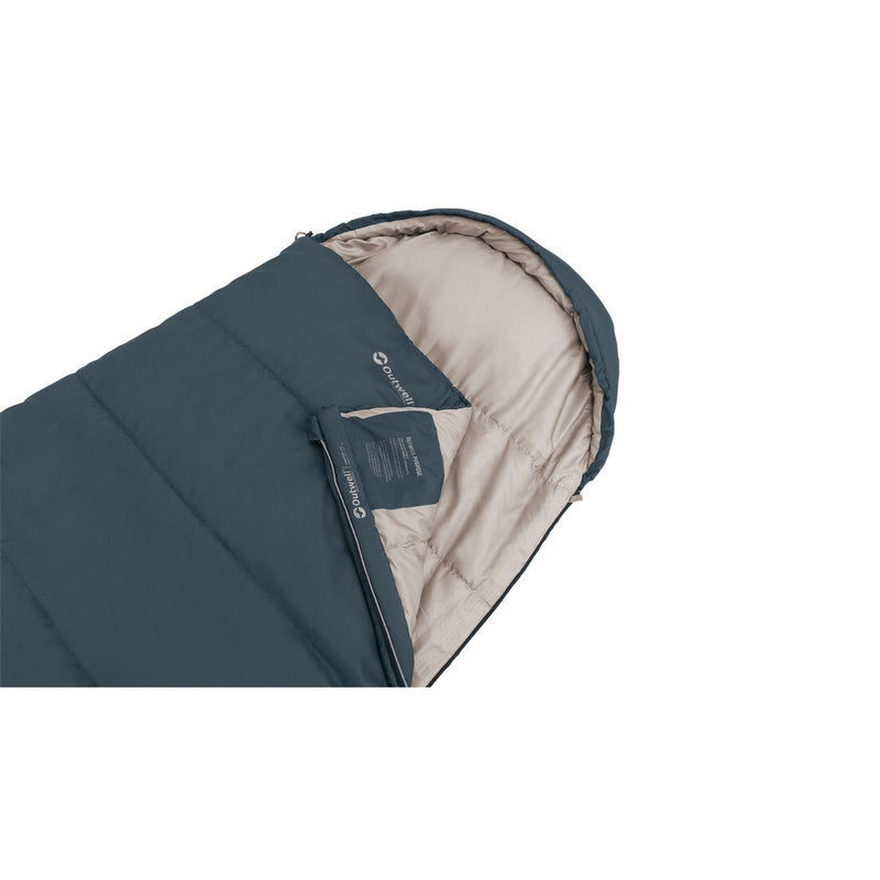 Outwell Campion Lux Blue Single Sleeping Bag 3 Season - View 2
