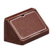 Furniture Joint Block With Cap In Brown (Single) Hafele - UK Camping And Leisure