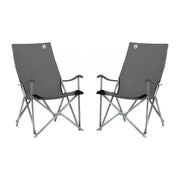 2x Coleman Aluminium Sling Chair Camping Furniture (Pair) Coleman - UK Camping And Leisure