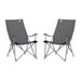 2x Coleman Aluminium Sling Chair Camping Furniture (Pair) UK Camping And Leisure - UK Camping And Leisure