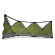 Quest Screen Shield (3 panel) Windbreak 180cm High Quest - UK Camping And Leisure