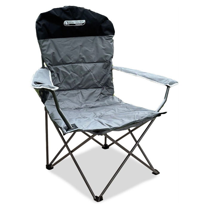 Autograph Concert Chair Black Edition F2050BL Quest - UK Camping And Leisure