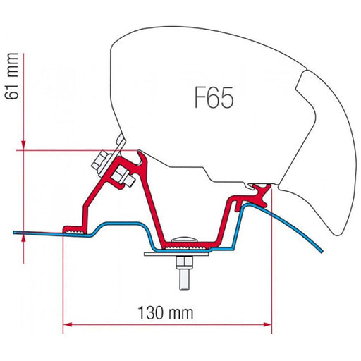 Fiamma Kit for Mercedes Sprinter/Crafter UK Easy Installation Fiamma - UK Camping And Leisure