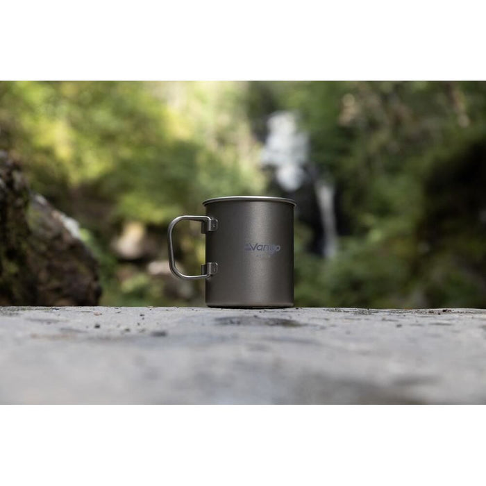 Vango Titanium Single Walled 450ml Mug Titanium Vango - UK Camping And Leisure