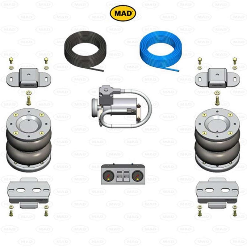 MAD Air Master Comfort Kit FWD X250-X290 (with Electric Handbrake) MAD - UK Camping And Leisure
