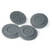 Fiamma Plates (4) Grey 97901-056 Fiamma - UK Camping And Leisure