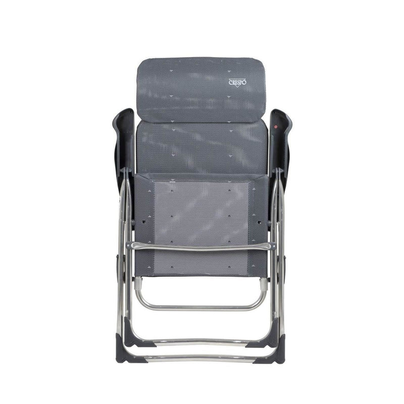 Crespo Chair AL/213 Compact Dark Grey Crespo - UK Camping And Leisure