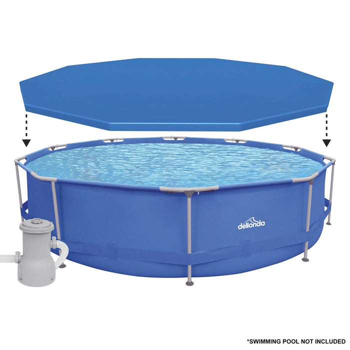 Dellonda Swimming Pool Top Cover with Rope Ties for DL20 DL41 Dellonda - UK Camping And Leisure