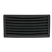 Can SB Plastic Louvred Vent 236 x 118mm Black Can SB - UK Camping And Leisure