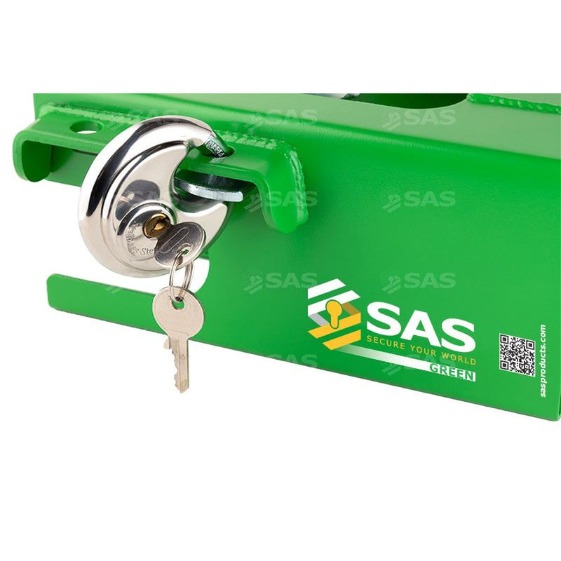 SAS Security Products SAS DC70 Stainless Steel Disc Padlock - Image 2 of 4 | UK Camping and Leisure