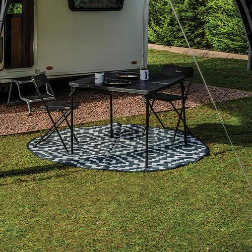 Maypole Aztec Caravan Awning Carpet (1.8m Circle) Maypole - UK Camping And Leisure