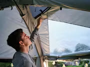Coleman Event Shelter Air Medium SPF50 Inflatable Gazebo | air pole, 3000mm, UV protection, fire retardant