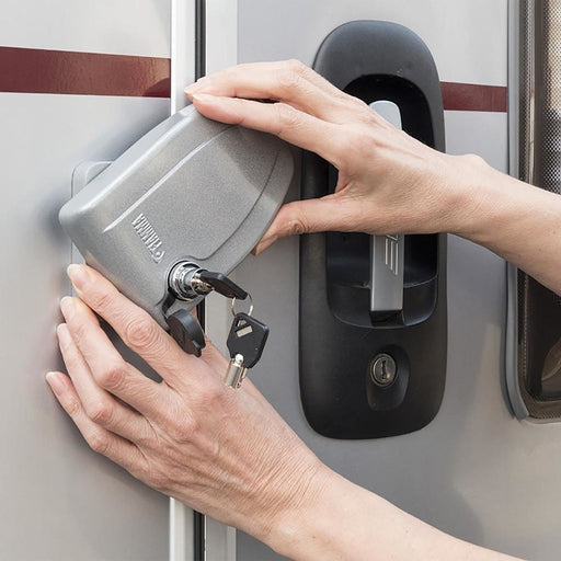 Fiamma Safe Door Frame Grey (08022-01G) Fiamma - UK Camping And Leisure