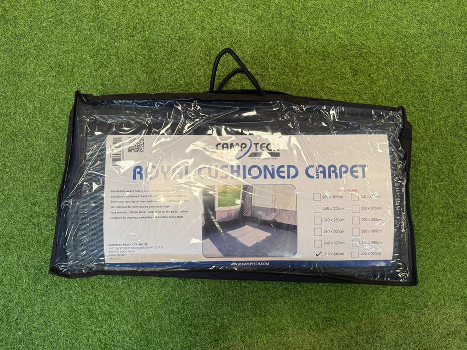 Camptech Royal Cushioned Carpet - 250x200cm