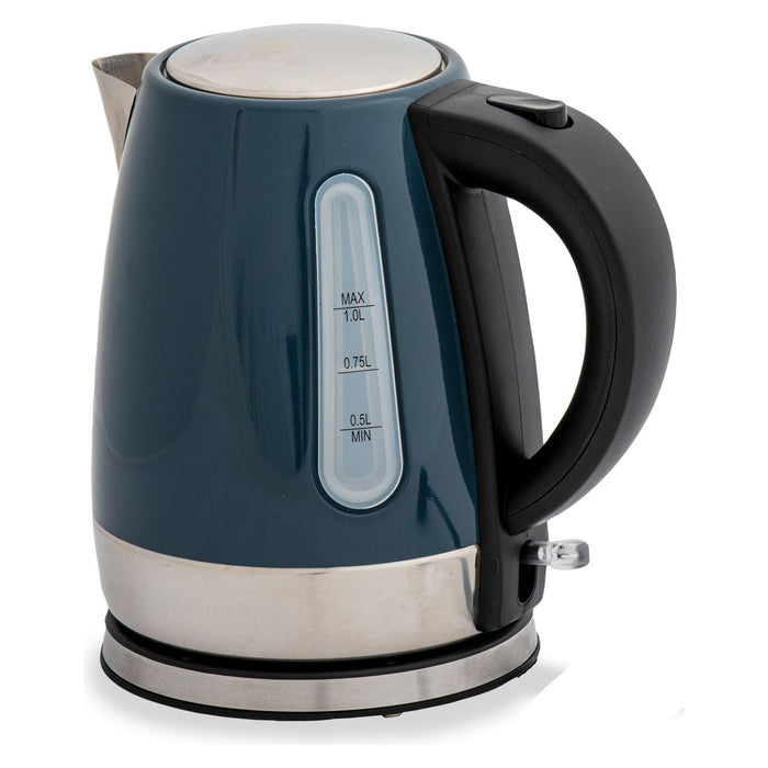 Rocket low wattage slate stainless steel kettle (1L) K0034SL Rocket - UK Camping And Leisure