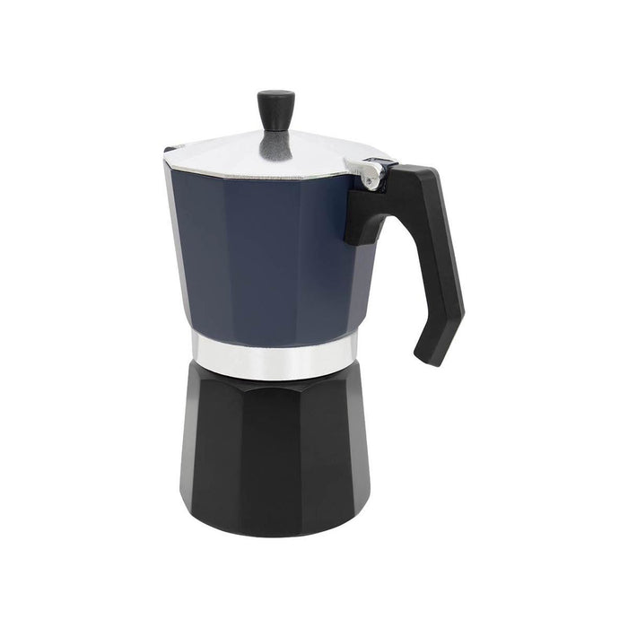 Bo-Camp Industrial Collection Percolator Hudson Blue 9 Cups Bo-Camp - UK Camping And Leisure