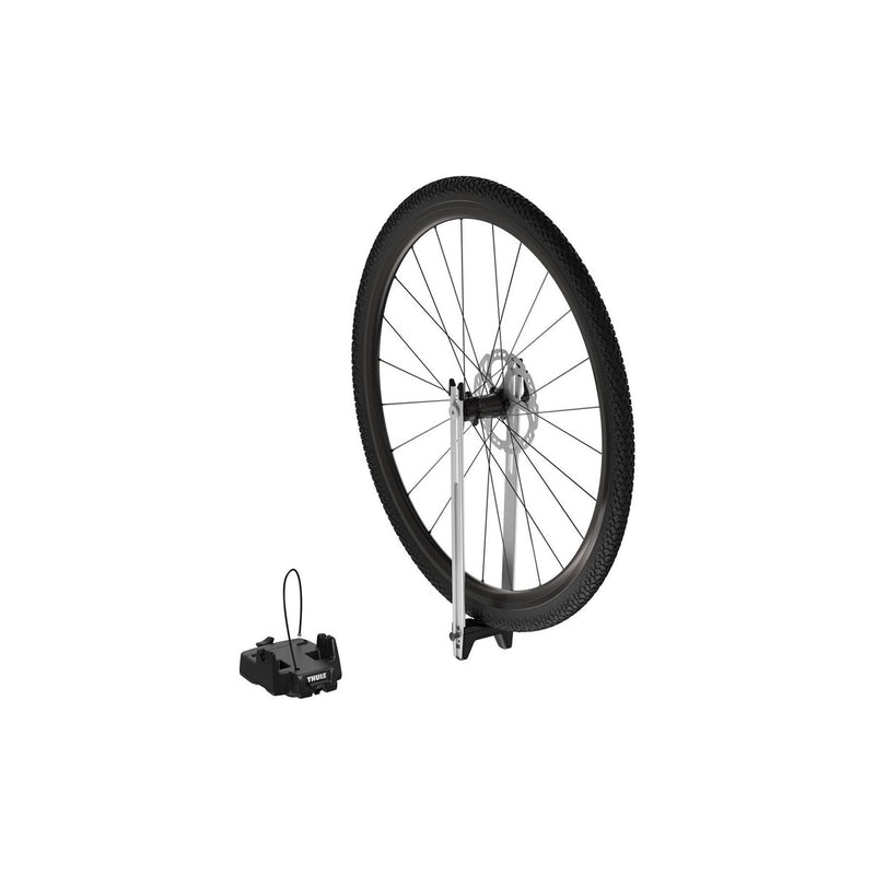 Thule Front Wheel Holder front wheel holder roof bike rack aluminium Roof Bike Rack Thule - UK Camping And Leisure
