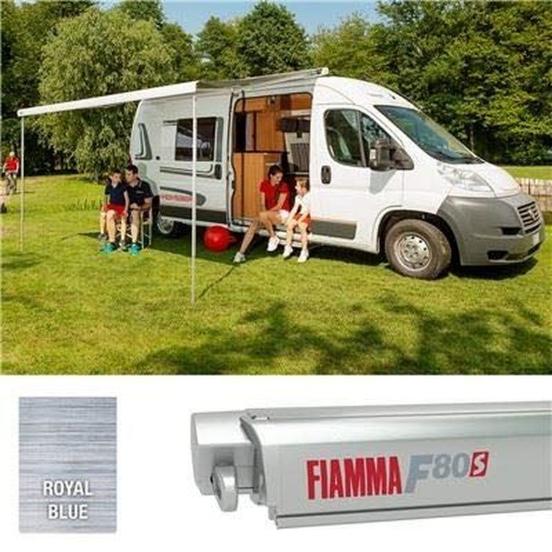 Fiamma F80S Titanium 45M Royal Blue 07832G01Q Fiamma - UK Camping And Leisure