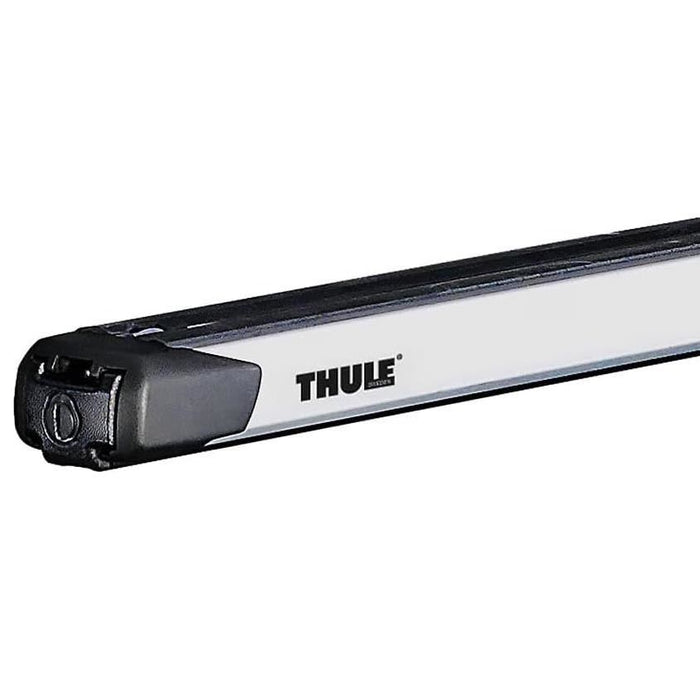 Thule SlideBar Evo Roof Bars Aluminum fits Volkswagen Shuttle (T6/T6.1) 2015- Bus 4-dr with Fixed Points Thule - UK Camping And Leisure