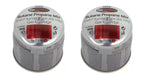 2x Go System Pierceable Butane Propane Gas Cartridge Fishing Camping 190g Go System - UK Camping And Leisure