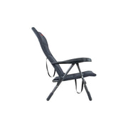 Crespo Beach Chair AP/205 Air Deluxe Grey Crespo - UK Camping And Leisure
