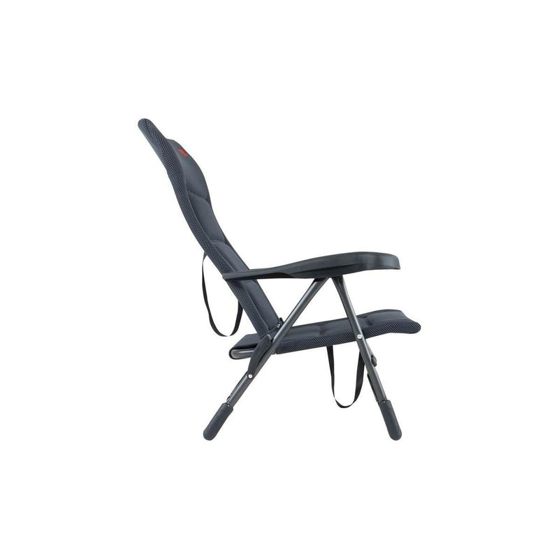 Crespo Beach Chair AP/205 Air Deluxe Grey Crespo - UK Camping And Leisure