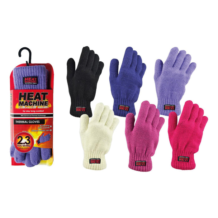 Ladies thermal insulated gloves (assorted colours) 2643 UK Camping And Leisure - UK Camping And Leisure