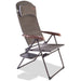 Naples Pro Recline Camping Chair with side table F1321 Quest - UK Camping And Leisure