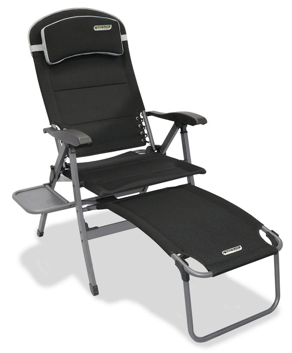 Quest Vienna Pro Comfort Camping Caravan Chair with Side Table Quest - UK Camping And Leisure