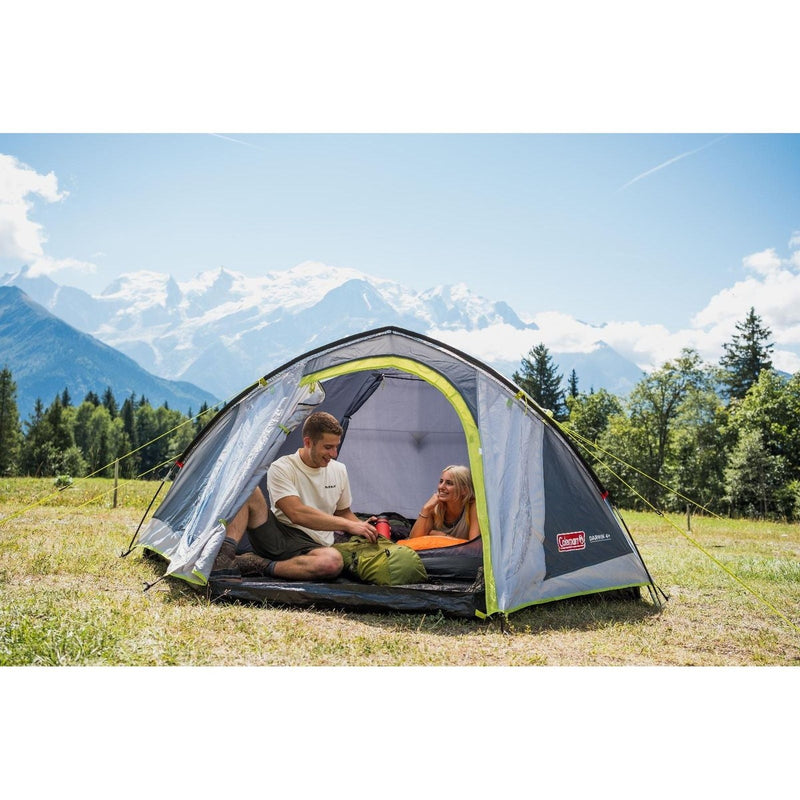 Coleman Tent Darwin 4+ Compact 4 Person Dome Tent Camping Coleman - UK Camping And Leisure