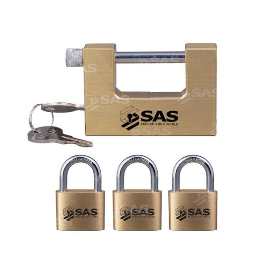 SAS Security Products SAS Padlock set for Ifor Williams Box Trailers - Main Product Image | UK Camping and Leisure