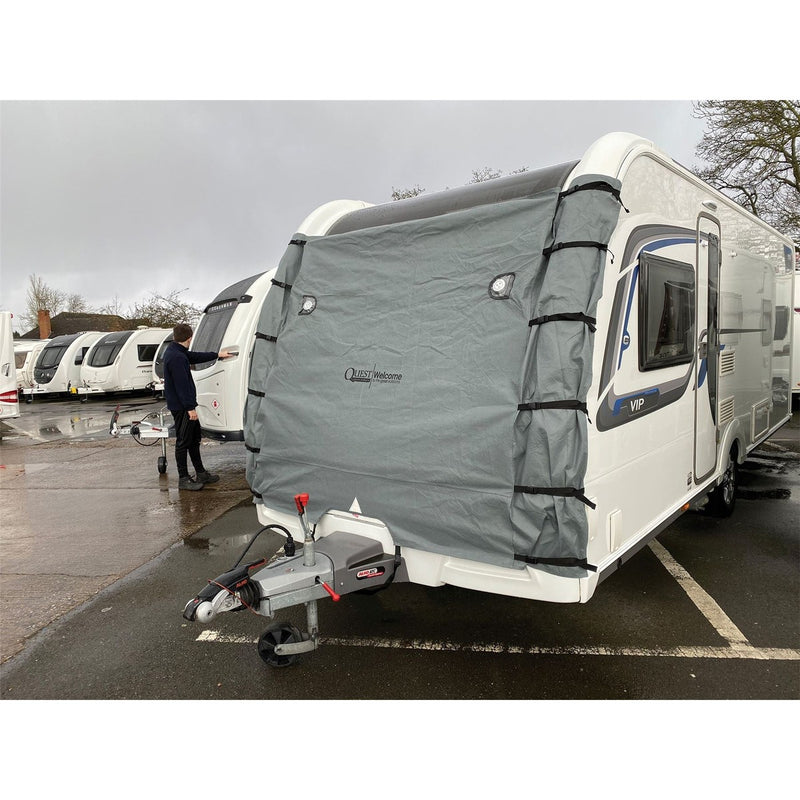 Quest Home is Where You Tow It Breathable Caravan Towing Cover Pro Quest - UK Camping And Leisure