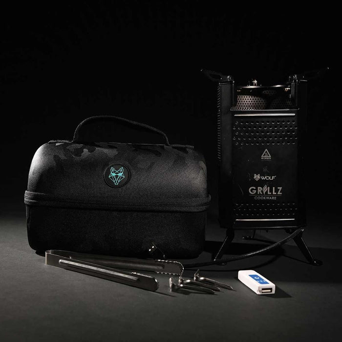 Wolf Outdoors Grillz Biomaster Stove with EVA Storage Case Wolf Outdoors - UK Camping And Leisure