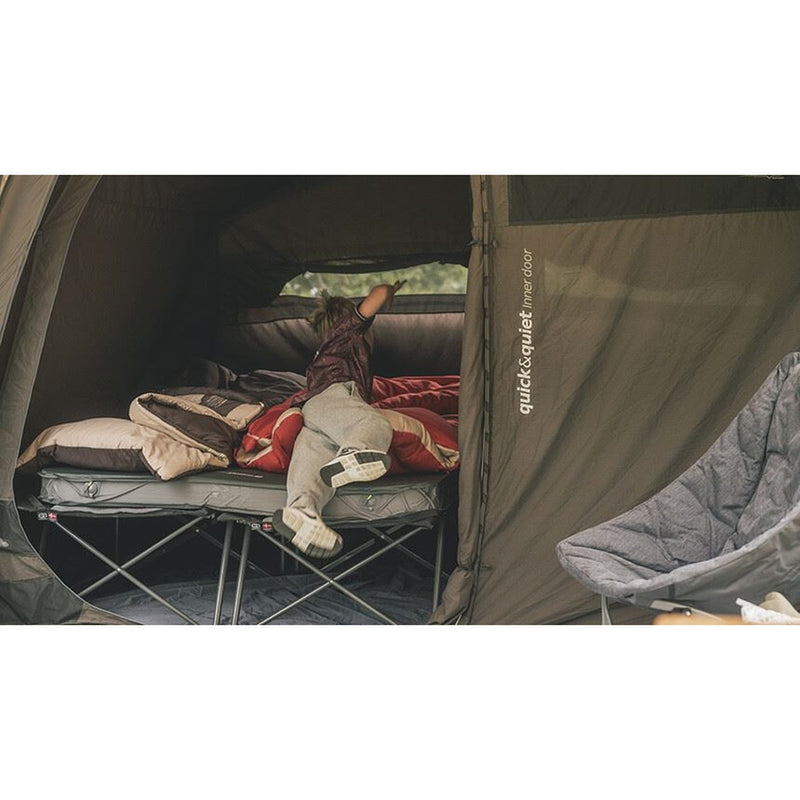 Outwell Boston 5 Air TC 5 Berth Three Room Tunnel Tent - View 4