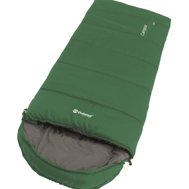 Outwell Campion Junior Kid / Childrens Sleeping Bag Green - 2 Season