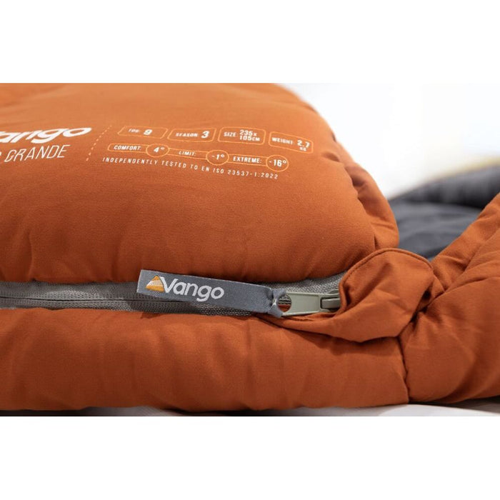 Vango Stellar Grande Sleeping Bag Harissa Vango - UK Camping And Leisure