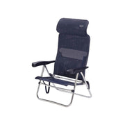 Crespo Beach Chair AL/205 Compact Dark Blue Crespo - UK Camping And Leisure