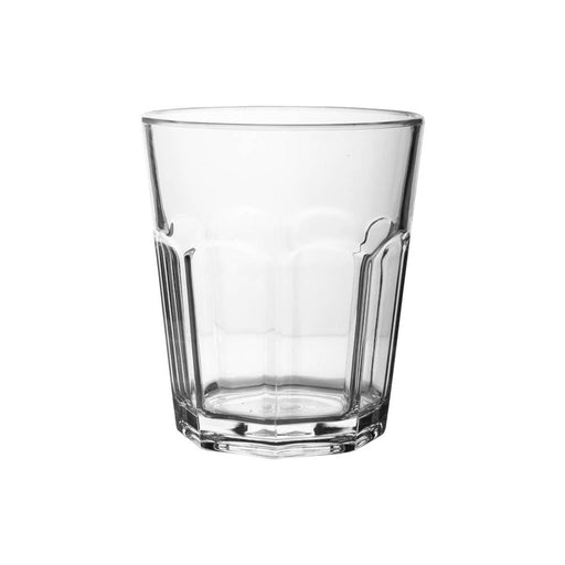 Gimex Solid Line Water Glass 200ml 4 Pieces Gimex - UK Camping And Leisure