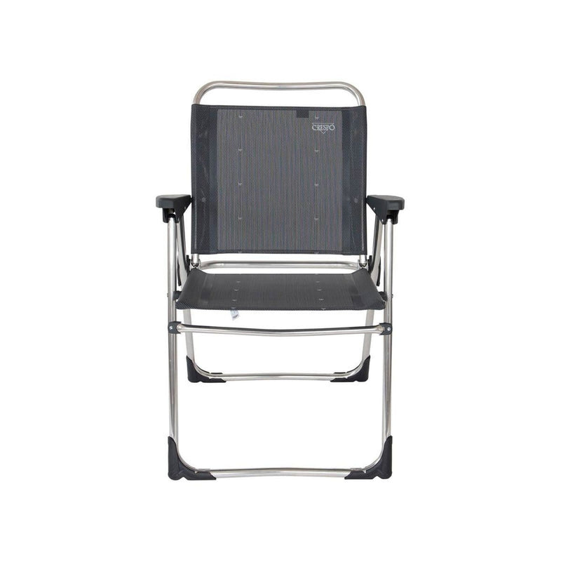 Crespo Chair AL/219 Dark Grey Crespo - UK Camping And Leisure
