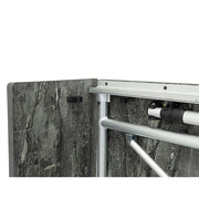 Travellife Sorrento table extendable honeycomb dark grey 180 Gris Fonce Travellife - UK Camping And Leisure