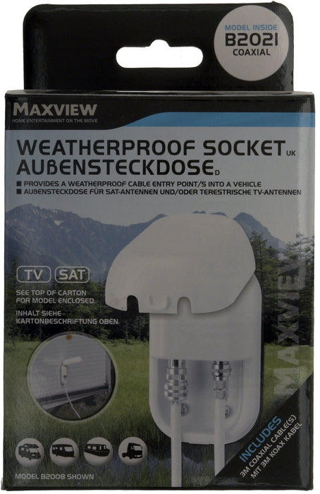 Maxview Aerial Socket B2021 B2021 Maxview - UK Camping And Leisure