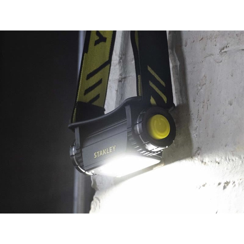 Stanley® Lighting Magnetic Head Torch 300 Lumens STANLEY® Lighting - UK Camping And Leisure
