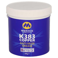 Morris K383 Copper Grease Anti Seize Copaslip High Temperature Compound 500g Tub